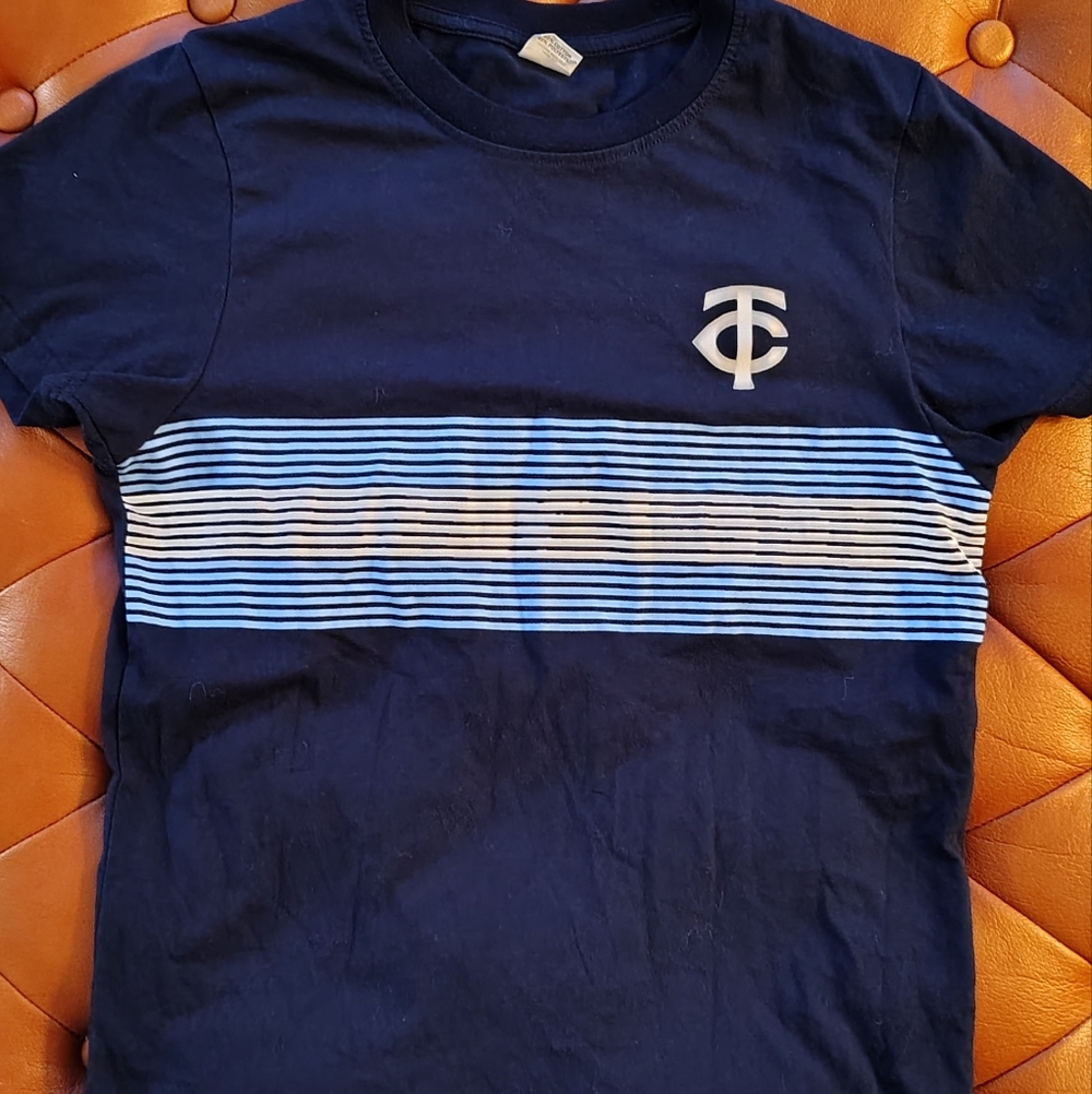 Minnesota Twins Baseball Kids Tee with Stripes